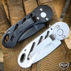 5" Mini Tactical Stainless Steel Push Button SWITCH Folding Open Blade Pocket Knife - Choose A Color -BLADE ADDICT Sales 5b3d19a3ce10452c5636a569 4 original 53119.1674001712.1280.1280