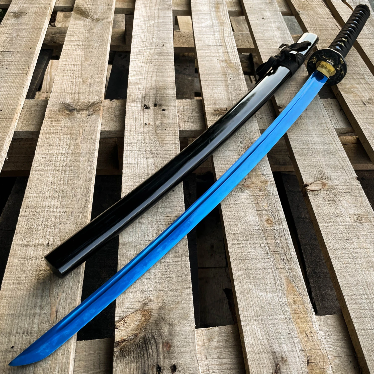 TEN RYU - HAND FORGED SAMURAI SWORD 4 TEN RYU - HAND FORGED SAMURAI SWORD - Image 2