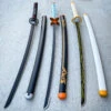 41" Demon Slayer Sword Bamboo Wooden Blade Katana Samurai Cosplay For Anime -BLADE ADDICT Sales IMG 0777 2