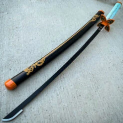 41" Demon Slayer Sword Bamboo Wooden Blade Katana Samurai Cosplay For Anime -BLADE ADDICT Sales IMG 0783
