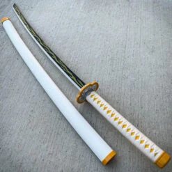41" Demon Slayer Sword Bamboo Wooden Blade Katana Samurai Cosplay For Anime -BLADE ADDICT Sales IMG 0788