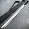 26" Silver Full Tang Ninja Machete Sword Tactical Fixed Blade Katana W/ Sheath 2 26" Silver Full Tang Ninja Machete Sword Tactical Fixed Blade Katana W/ Sheath -BLADE ADDICT Sales IMG 1185 2