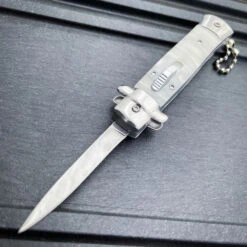 Mini Automatic Stiletto OTF W/ Key Chain (California Legal) 10 Mini Automatic Stiletto OTF W/ Key Chain (California Legal) -BLADE ADDICT Sales IMG 1517