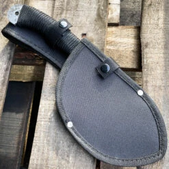 11.5" Outdoor Camping Survival Fixed Blade Tomahawk Wolf Etch Axe Hatchet Knife -BLADE ADDICT Sales IMG 1698