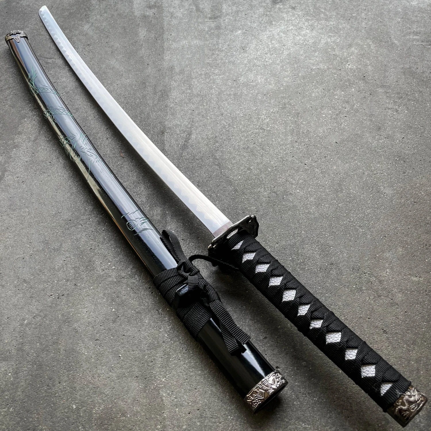 Real Japanese Samurai Sword KATANA High Carbon Steel Ninja Blade 10 Real Japanese Samurai Sword KATANA High Carbon Steel Ninja Blade - Image 8