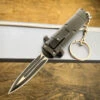 Black Mini Stiletto OTF Knife Keychain 2 Black Mini Stiletto OTF Knife Keychain -BLADE ADDICT Sales IMG 2894