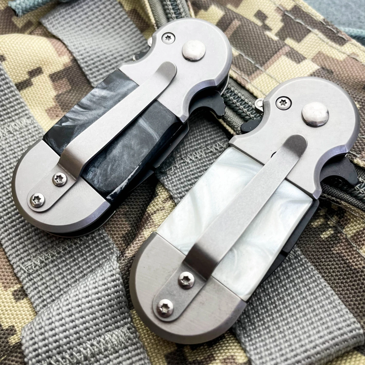 Mini Auto Pearl Pocket Knife 7 Mini Auto Pearl Pocket Knife - Image 5