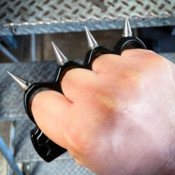 Spiked Chaos Knuckle OTF Knife -BLADE ADDICT Sales IMG 3903