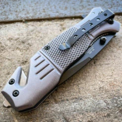 Tac-Force Tanto Blade Rescue Pocket Knife 9 Tac-Force Tanto Blade Rescue Pocket Knife -BLADE ADDICT Sales IMG 3910