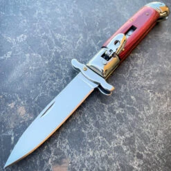 Valiant Leverlock Italian Switchblade 13 Valiant Leverlock Italian Switchblade -BLADE ADDICT Sales IMG 5069