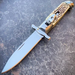 Valiant Leverlock Italian Switchblade 14 Valiant Leverlock Italian Switchblade -BLADE ADDICT Sales IMG 5070