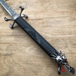 40" Black Dragon SAMURAI NINJA Bushido KATANA Japanese Four Claw Sword Blade -BLADE ADDICT Sales IMG 5598 16190