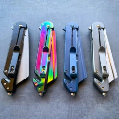 S-TEC 8' Military Rescue Spring Assisted Pocket Knife -BLADE ADDICT Sales IMG 6515 11853.1695855357