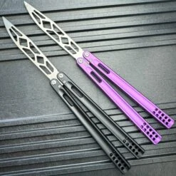 Archit Butterfly Knife Balisong Trainer Dull + Live Blade Set + Tools -BLADE ADDICT Sales IMG 6911a