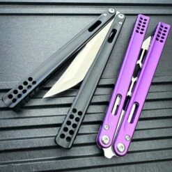 Archit Butterfly Knife Balisong Trainer Dull + Live Blade Set + Tools -BLADE ADDICT Sales IMG 6914d