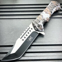 9" STINGER Tactical Tanto Survival Spring Assisted Open Folding Pocket Knife -BLADE ADDICT Sales IMG 7645 2 61068.1654211454.1280.1280