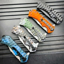 9" STINGER Tactical Tanto Survival Spring Assisted Open Folding Pocket Knife -BLADE ADDICT Sales IMG 7648 40436.1654211455.1280.1280