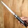 13" Big Boy Auto Italian Stiletto Switch Blade Black -BLADE ADDICT Sales IMG 7669