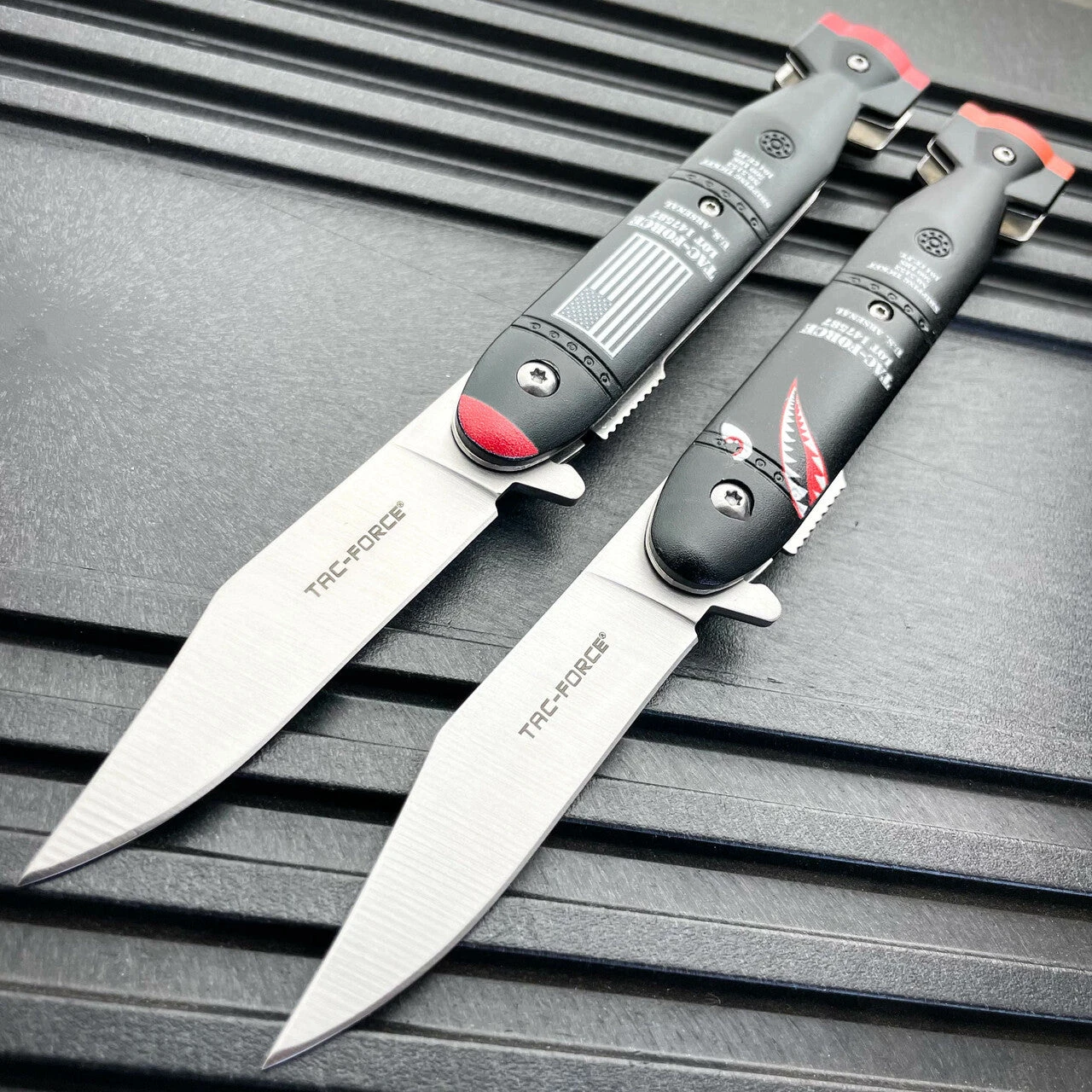 7.75" Tac-Force Military Tactical USA FLAG Arsenal Spring Assisted Pocket Knife 3 7.75" Tac-Force Military Tactical USA FLAG Arsenal Spring Assisted Pocket Knife