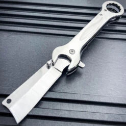Multi-Tool Tanto Blade Spring Assisted Open Folding Pocket Knife Wrench Tool NEW 27 Multi-Tool Tanto Blade Spring Assisted Open Folding Pocket Knife Wrench Tool NEW -BLADE ADDICT Sales IMG 8201 2 81789