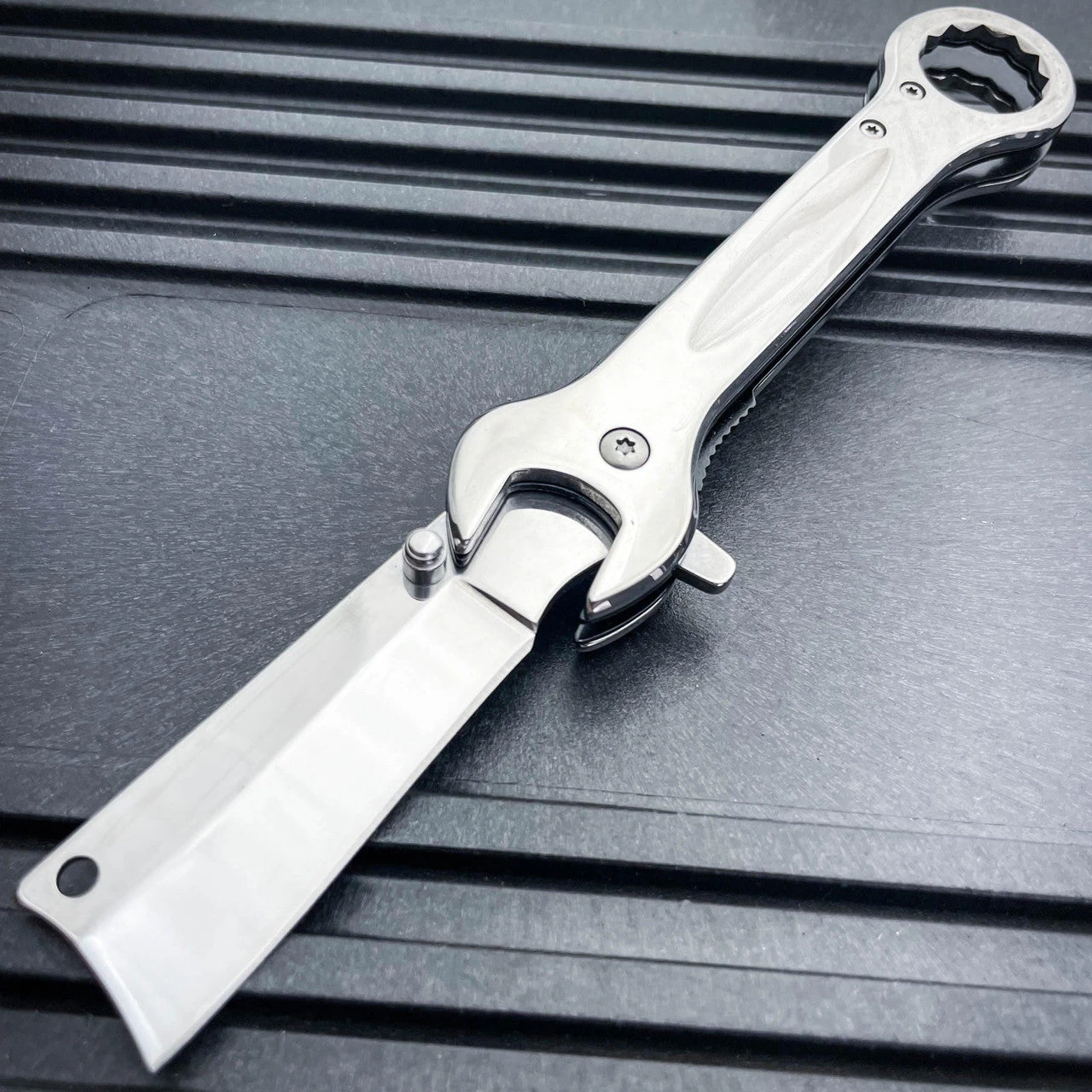 Multi-Tool Tanto Blade Spring Assisted Open Folding Pocket Knife Wrench Tool NEW 12 Multi-Tool Tanto Blade Spring Assisted Open Folding Pocket Knife Wrench Tool NEW - Image 10