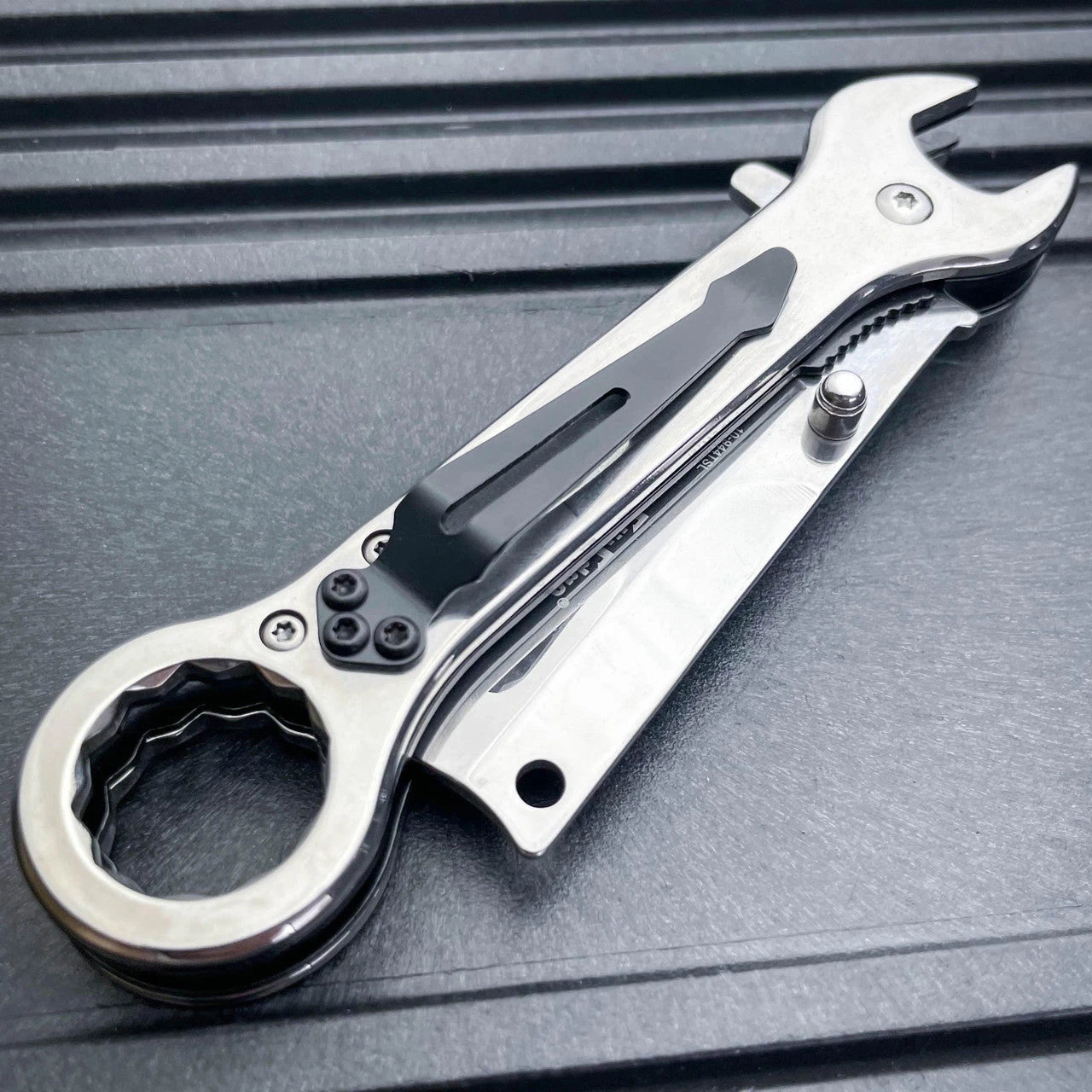 Multi-Tool Tanto Blade Spring Assisted Open Folding Pocket Knife Wrench Tool NEW 9 Multi-Tool Tanto Blade Spring Assisted Open Folding Pocket Knife Wrench Tool NEW - Image 7