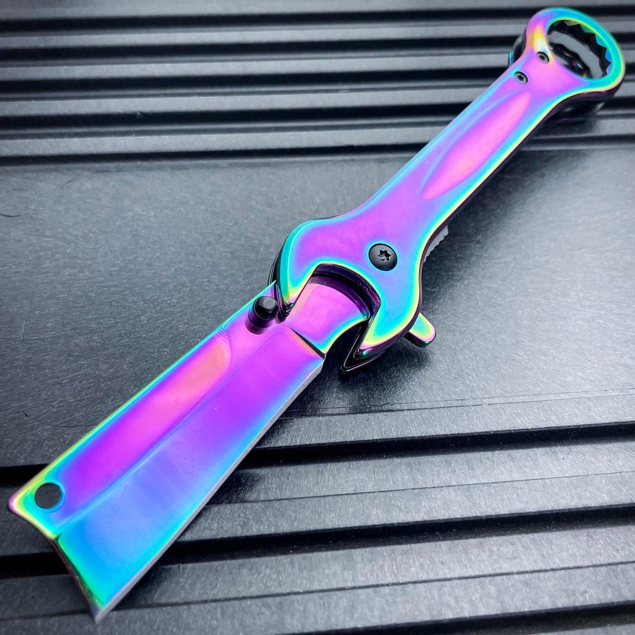 Multi-Tool Tanto Blade Spring Assisted Open Folding Pocket Knife Wrench Tool NEW 16 Multi-Tool Tanto Blade Spring Assisted Open Folding Pocket Knife Wrench Tool NEW - Image 14