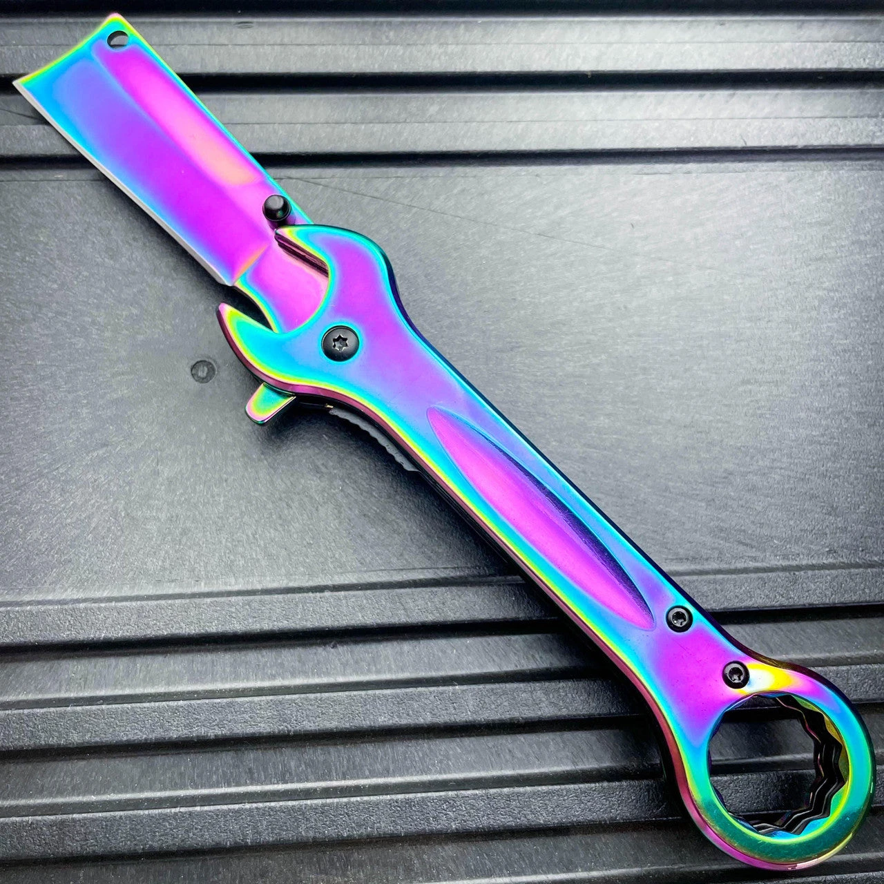 Multi-Tool Tanto Blade Spring Assisted Open Folding Pocket Knife Wrench Tool NEW 15 Multi-Tool Tanto Blade Spring Assisted Open Folding Pocket Knife Wrench Tool NEW - Image 13