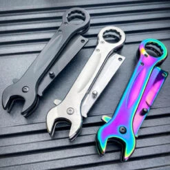 Multi-Tool Tanto Blade Spring Assisted Open Folding Pocket Knife Wrench Tool NEW 33 Multi-Tool Tanto Blade Spring Assisted Open Folding Pocket Knife Wrench Tool NEW -BLADE ADDICT Sales IMG 8209 20604
