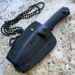 4.75" M-TECH Military Tactical Fixed Blade Combat Neck Knife W/ Chained Sheath -BLADE ADDICT Sales IMG 8328 2 91464