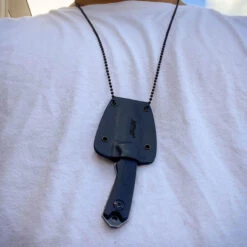 4.75" M-TECH Military Tactical Fixed Blade Combat Neck Knife W/ Chained Sheath -BLADE ADDICT Sales IMG 8330 2 32560