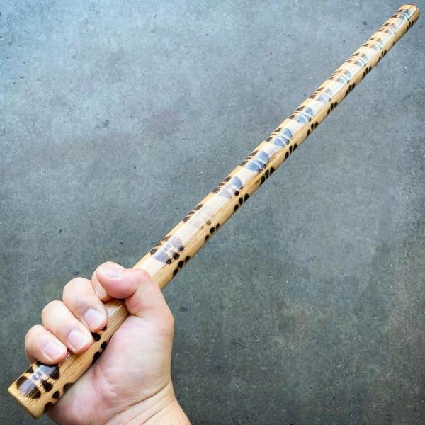 Escrima Sticks (Pair) 26" Multi Node Rattan Kali Arnis Burnt Skin Martial Arts 6 Escrima Sticks (Pair) 26" Multi Node Rattan Kali Arnis Burnt Skin Martial Arts - Image 4