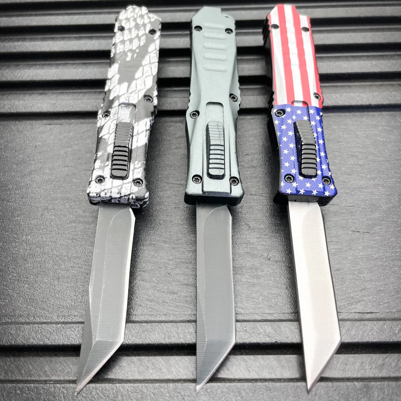 New Micro Firecracker Wasp Tanto Blade OTF Knife 8 New Micro Firecracker Wasp Tanto Blade OTF Knife - Image 6