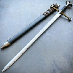 23" Templar Crusader Medieval Sword Scabbard Historical Fantasy 21 23" Templar Crusader Medieval Sword Scabbard Historical Fantasy -BLADE ADDICT Sales IMG 9399 00649