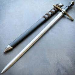 23" Templar Crusader Medieval Sword Scabbard Historical Fantasy 22 23" Templar Crusader Medieval Sword Scabbard Historical Fantasy -BLADE ADDICT Sales IMG 9402 38488