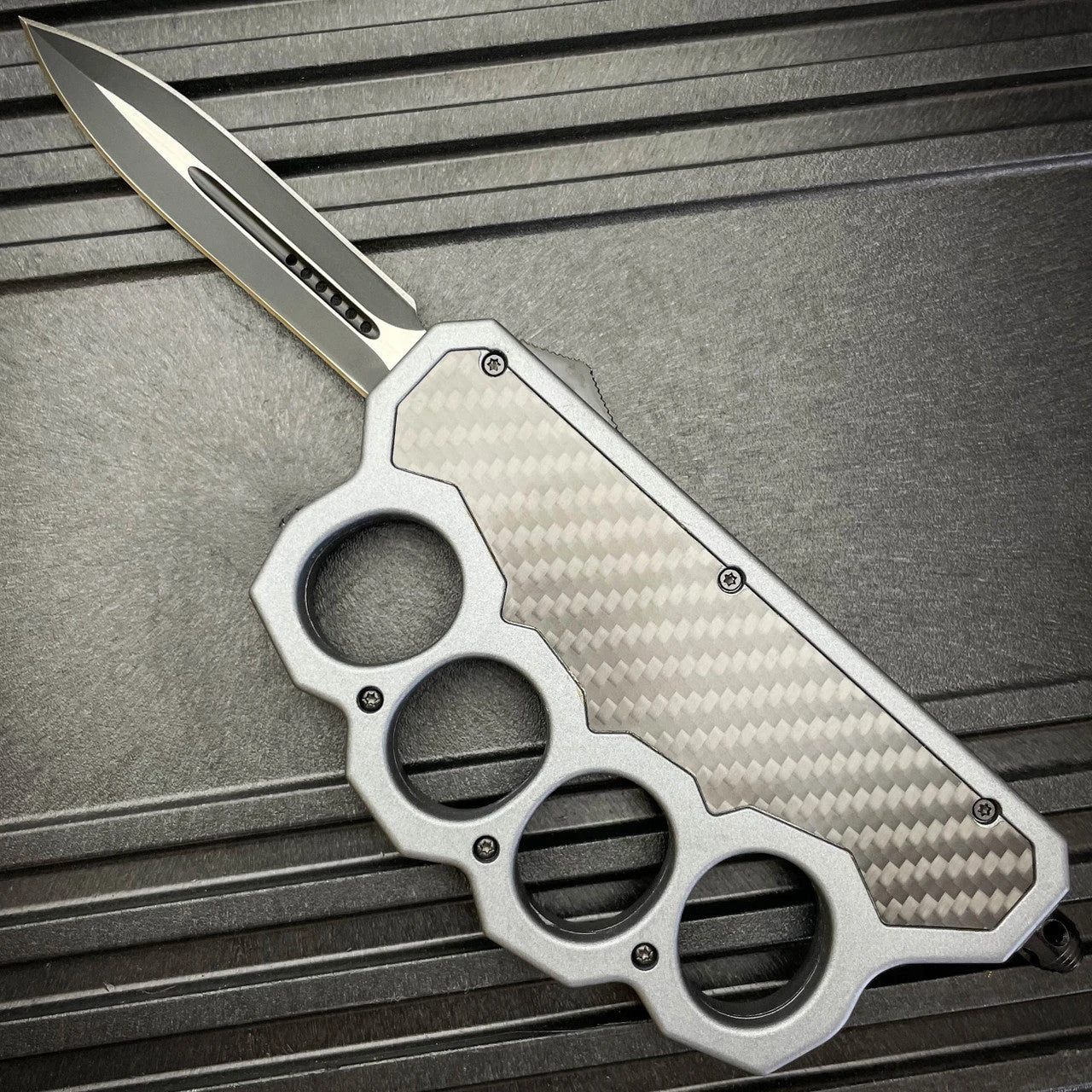 Grey Knuckle Head Carbon Fiber OTF 7 Grey Knuckle Head Carbon Fiber OTF - Image 5