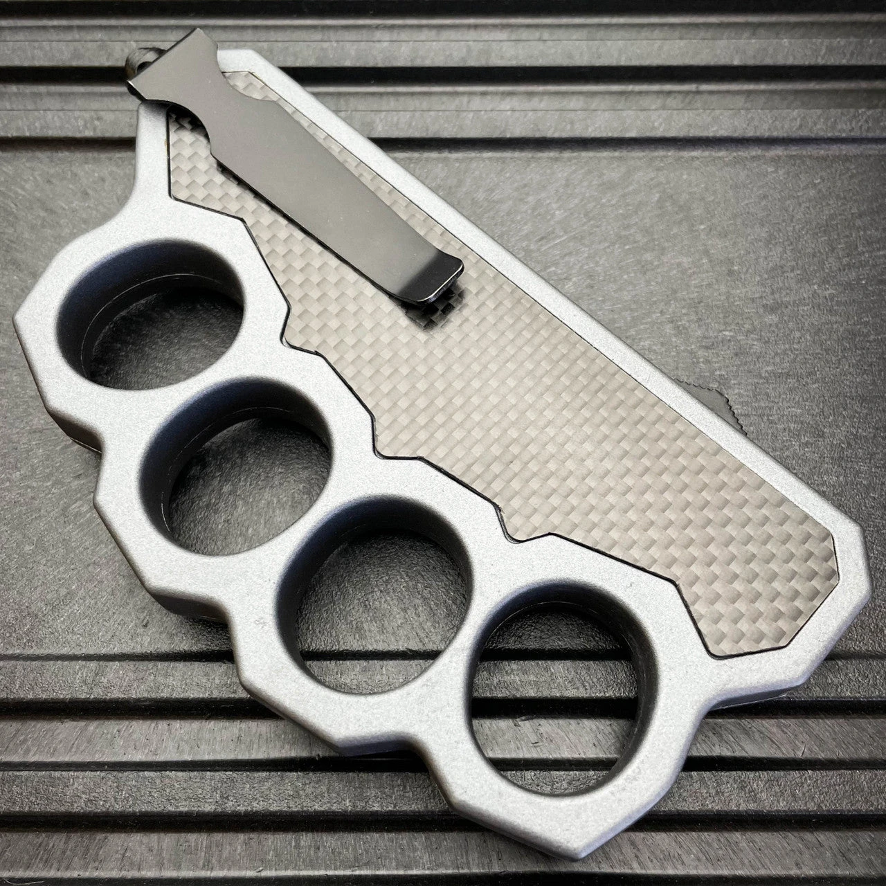 Grey Knuckle Head Carbon Fiber OTF 6 Grey Knuckle Head Carbon Fiber OTF - Image 4