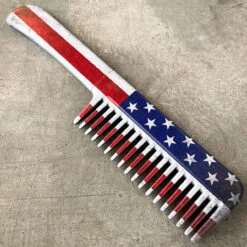 Dapper Defender Self Defense Brush Comb Knife USA Flag -BLADE ADDICT Sales IMG 9754 2 54753