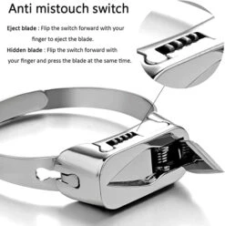 Metal Self Defense Ring Knife 15 Metal Self Defense Ring Knife -BLADE ADDICT Sales RingKnifeSilver