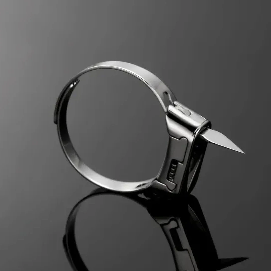 Metal Self Defense Ring Knife 5 Metal Self Defense Ring Knife - Image 3
