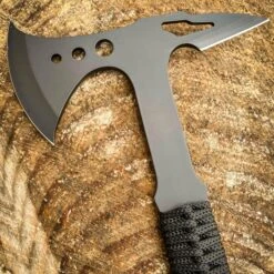 15" Black Tactical Tomahawk Axe Full Tang Outdoor Hunting Camping Hatchet NEW -BLADE ADDICT Sales blade addict axes 15 black tactical tomahawk axe full tang outdoor hunting camping hatchet new 24548660510919