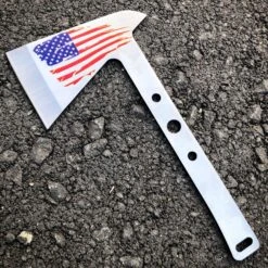 2 PC SILVER Tactical Axe TWIN Double USA FLAG Tomahawk Hatchet Throwing Knife 13 2 PC SILVER Tactical Axe TWIN Double USA FLAG Tomahawk Hatchet Throwing Knife -BLADE ADDICT Sales blade addict axes 2 pc silver tactical axe twin double usa flag tomahawk hatchet throwing knife 23017175777479