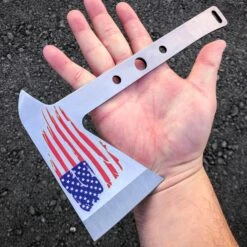 2 PC SILVER Tactical Axe TWIN Double USA FLAG Tomahawk Hatchet Throwing Knife 11 2 PC SILVER Tactical Axe TWIN Double USA FLAG Tomahawk Hatchet Throwing Knife -BLADE ADDICT Sales blade addict axes 2 pc silver tactical axe twin double usa flag tomahawk hatchet throwing knife 23017175974087