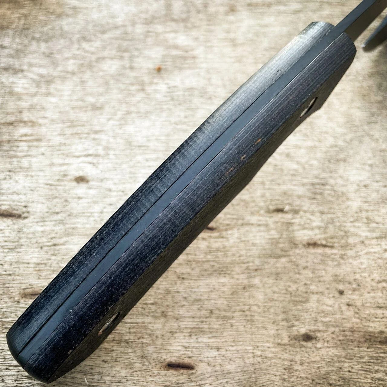 9" Black Tomahawk Fixed Blade Throwing Axe 5 9" Black Tomahawk Fixed Blade Throwing Axe - Image 3