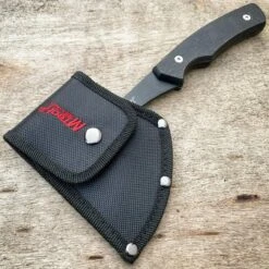 9" Black Tomahawk Fixed Blade Throwing Axe 9 9" Black Tomahawk Fixed Blade Throwing Axe -BLADE ADDICT Sales blade addict axes 9 black tomahawk fixed blade throwing axe 36533823373526