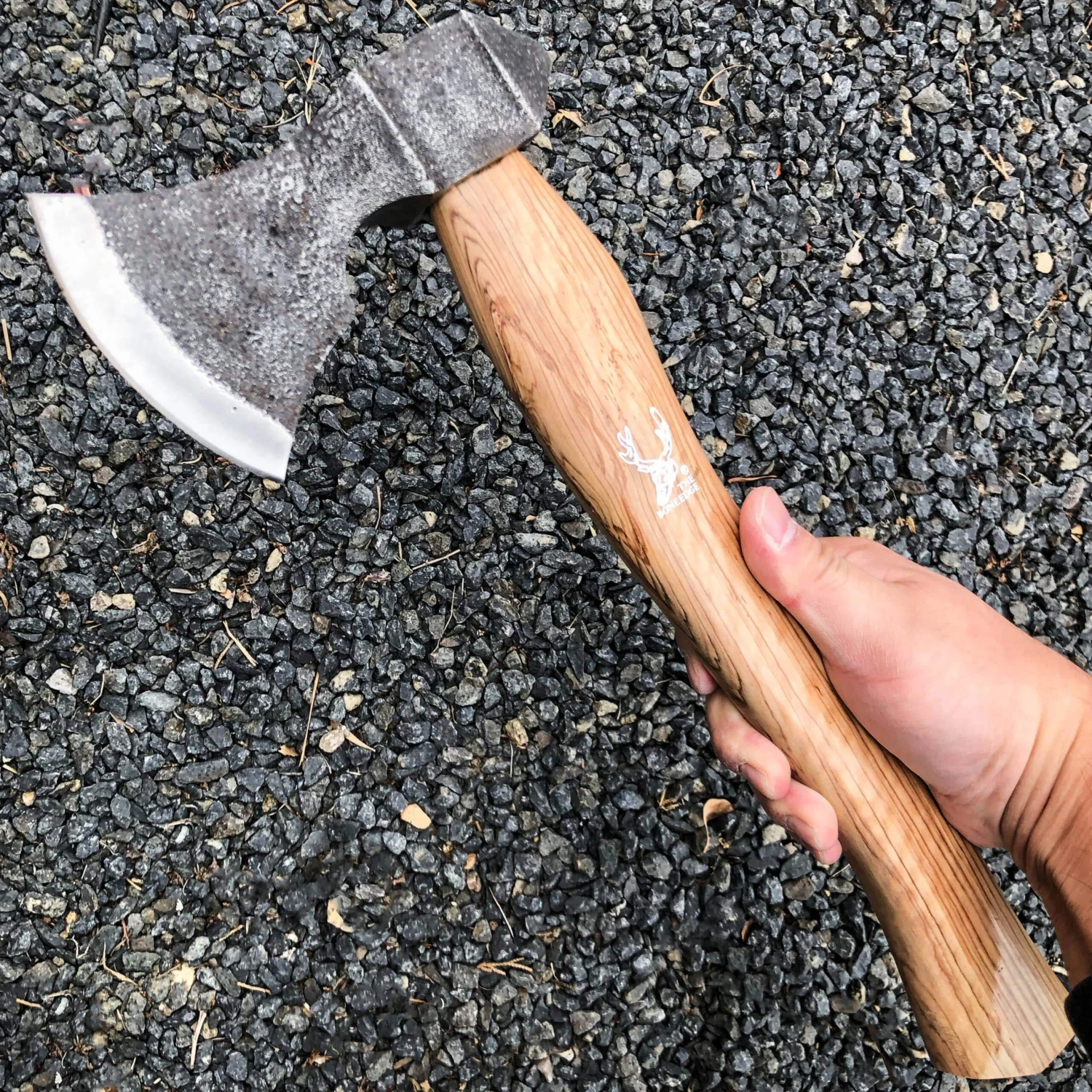 BoneEdge 15" Throwing Tomahawk Wood Axe Forged Blade 8 BoneEdge 15" Throwing Tomahawk Wood Axe Forged Blade - Image 6