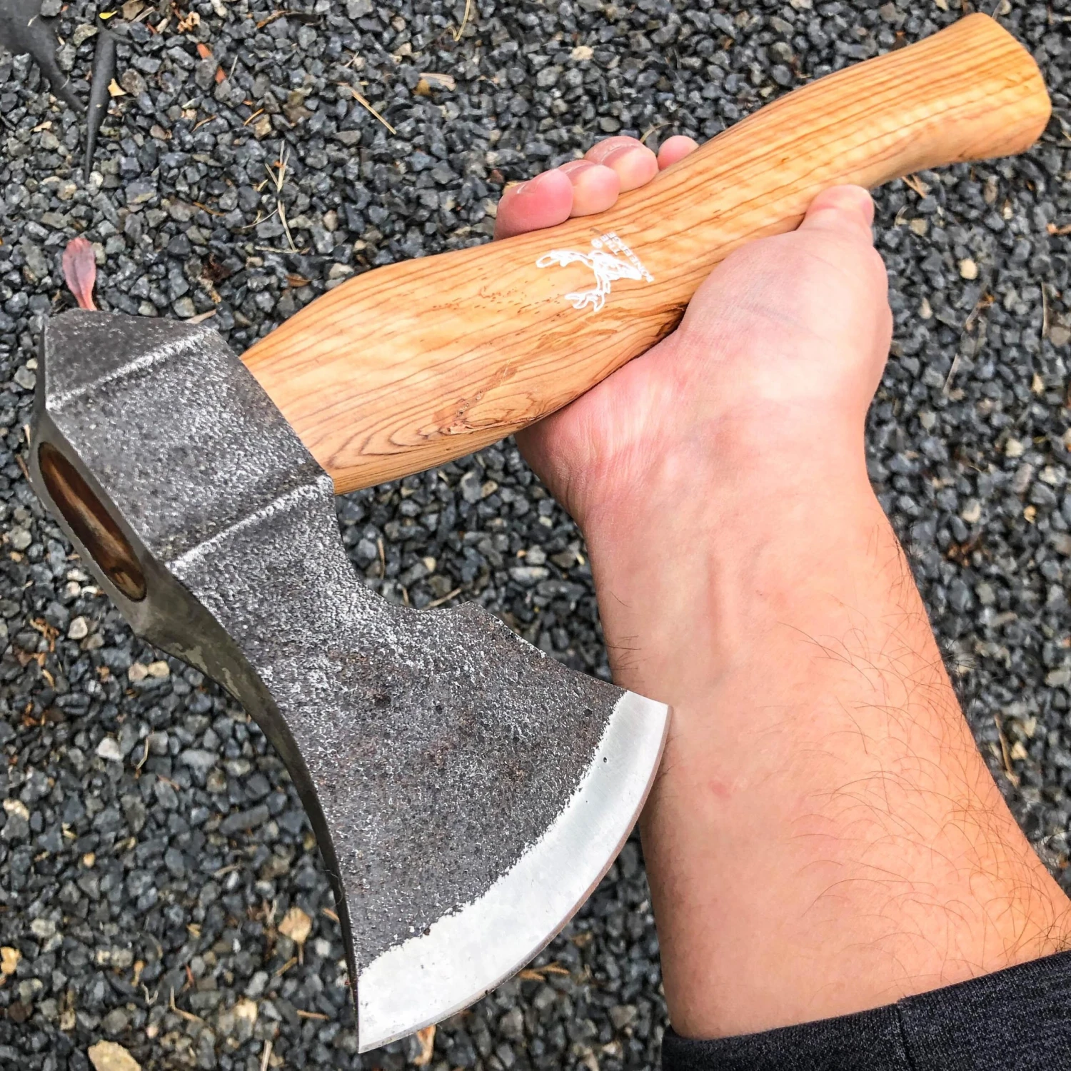 BoneEdge 15" Throwing Tomahawk Wood Axe Forged Blade 4 BoneEdge 15" Throwing Tomahawk Wood Axe Forged Blade - Image 2