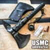 Elite Tactical USMC Marines Military Combat Tomahawk Hatchet AXE W Survival Kit 1 Elite Tactical USMC Marines Military Combat Tomahawk Hatchet AXE W Survival Kit -BLADE ADDICT Sales blade addict axes elite tactical usmc marines military combat tomahawk hatchet axe w survival kit 31075286515911