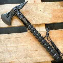 Elite Tactical USMC Marines Military Combat Tomahawk Hatchet AXE W Survival Kit -BLADE ADDICT Sales blade addict axes elite tactical usmc marines military combat tomahawk hatchet axe w survival kit 31075301523655