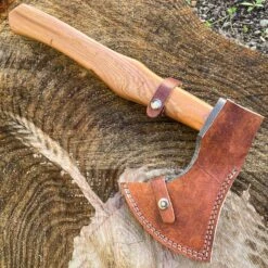 High Carbon Steel Outdoor Camping HATCHET TOMAHAWK AXE W Brown Wood Handle -BLADE ADDICT Sales blade addict axes high carbon steel outdoor camping hatchet tomahawk axe w brown wood handle 24411781955783